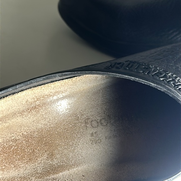 Birkenstock Men's Black Slip-On Loafers - Picture 4 of 8